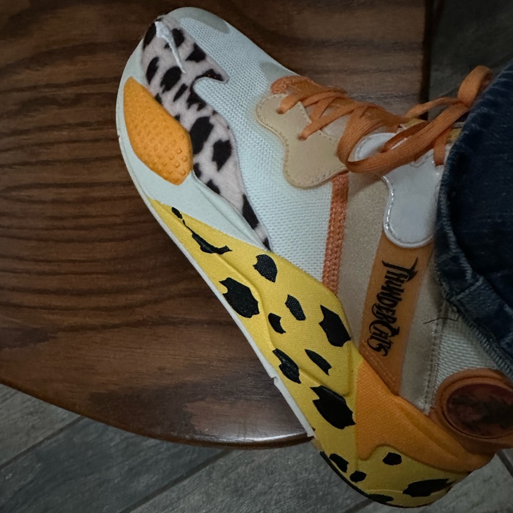 Puma x THUNDERCATS RS-X T3CH Cheetara II Clementine & Black - gently used w box